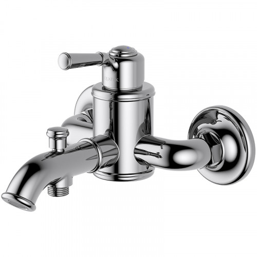 Смеситель для ванны Aquatek Классик AQ1540CR Хром латунь на стену