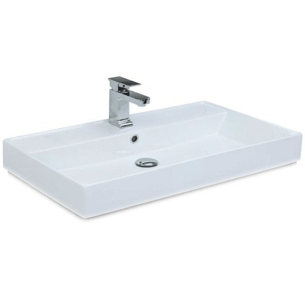 Комплект мебели для ванной Aquanet Nova Lite 75 242903 подвесной Белый МДФ / ЛДСП