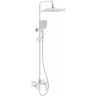 Душевая система Rose R18C R1836C Белая матовая