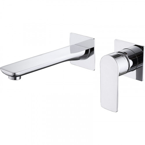 Смеситель для раковины Abber Weiss Insel AF8082 Хром латунь встраиваемый