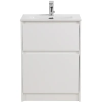 Тумба под раковину BelBagno Kraft 39 50 KRAFT39-500/390-2C-PIA-BO Bianco Opaco МДФ / ЛДСП