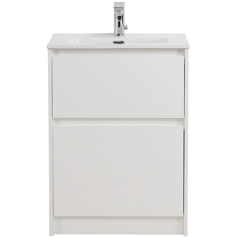 Тумба под раковину BelBagno Kraft 39 50 KRAFT39-500/390-2C-PIA-BO Bianco Opaco МДФ / ЛДСП