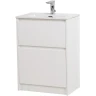 Тумба под раковину BelBagno Kraft 39 50 KRAFT39-500/390-2C-PIA-BO Bianco Opaco МДФ / ЛДСП