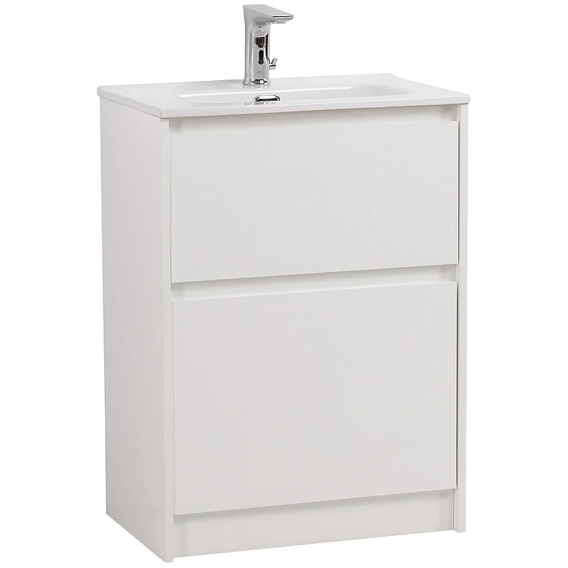 Тумба под раковину BelBagno Kraft 39 50 KRAFT39-500/390-2C-PIA-BO Bianco Opaco МДФ / ЛДСП