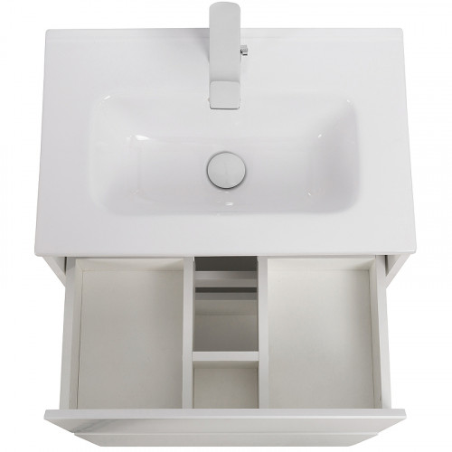 Тумба под раковину BelBagno Kraft 39 50 KRAFT39-500/390-2C-PIA-BO Bianco Opaco МДФ / ЛДСП