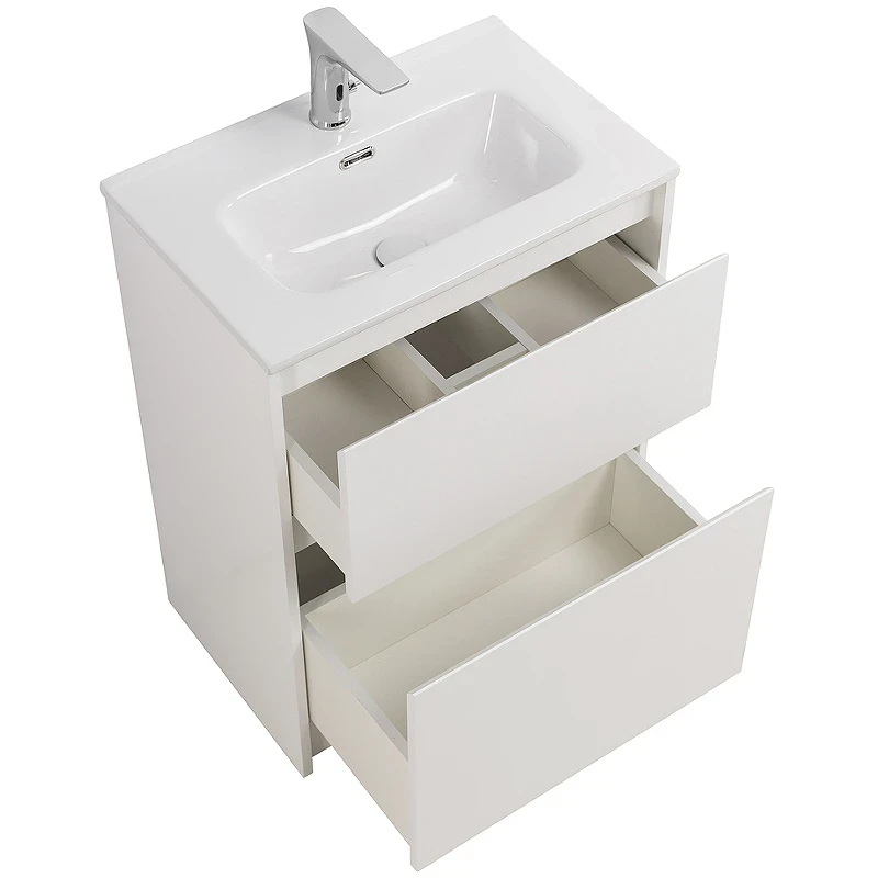 Тумба под раковину BelBagno Kraft 39 50 KRAFT39-500/390-2C-PIA-BO Bianco Opaco МДФ / ЛДСП