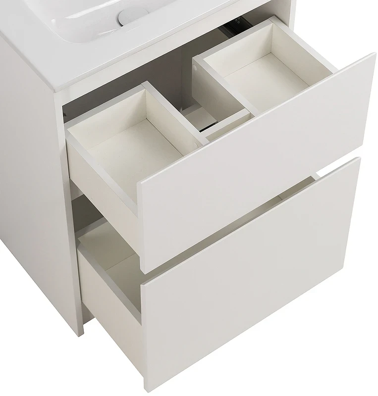Тумба под раковину BelBagno Kraft 39 50 KRAFT39-500/390-2C-PIA-BO Bianco Opaco МДФ / ЛДСП