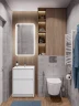 Тумба под раковину BelBagno Kraft 39 50 KRAFT39-500/390-2C-PIA-BO Bianco Opaco МДФ / ЛДСП