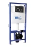Инсталляция WeltWasser WW Bamberg 525 BL 10000013443 с клавишей смыва цвет Черный