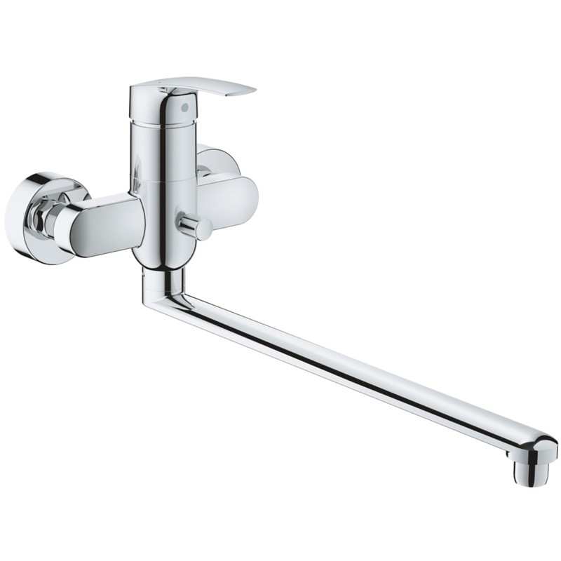 Смеситель для ванны Grohe Eurosmart 23992003 универсальный Хром латунь на стену