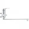 Смеситель для ванны Grohe Eurosmart 23992003 универсальный Хром латунь на стену