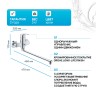 Смеситель для ванны Grohe Eurosmart 23992003 универсальный Хром латунь на стену