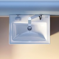 Раковина AM.PM X-Joy 65 M85AWCC0652WG64 Белая фарфор полувстраиваемая