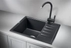 Кухонная мойка Granula Standart 58 5803 цвет Черный
