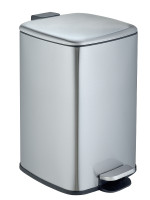 Ведро для мусора WeltWasser Berg MT 20L 10000013400 цвет Сталь матовая