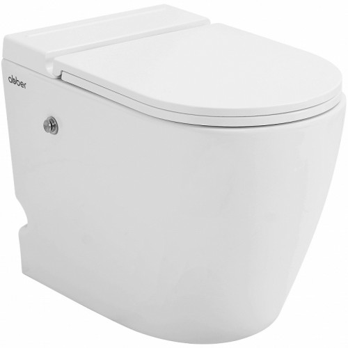 Унитаз Abber Bequem AC1115P приставной с сиденьем Микролифт приставной