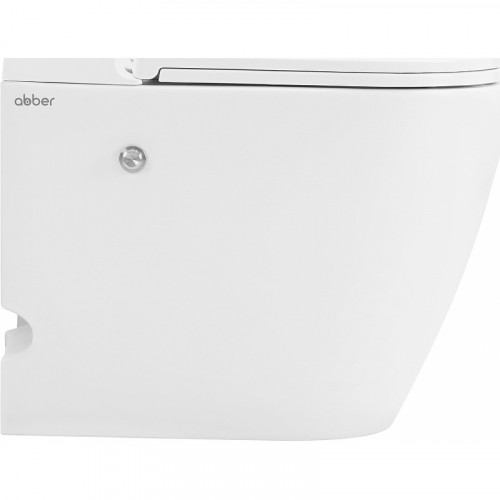 Унитаз Abber Bequem AC1115P приставной с сиденьем Микролифт приставной