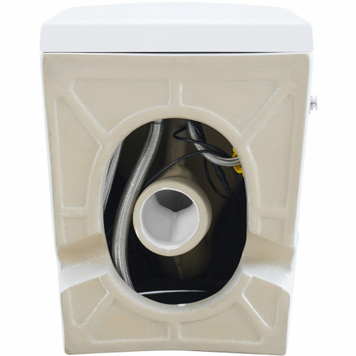 Унитаз Abber Bequem AC1115P приставной с сиденьем Микролифт приставной