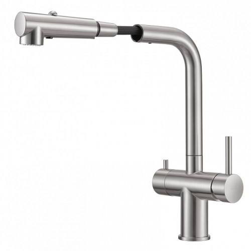 Смеситель для кухни Milacio Ultra MCU.561.SS цвет Нержавеющая сталь