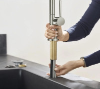 Смеситель для кухни Hansgrohe Talis M54 72802800 Сталь латунь