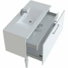 Тумба с раковиной SanVit Эмми 80 kemmy0803d Белая матовая МДФ / ЛДСП, массив дерева