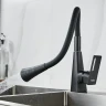 Смеситель для кухни Raffine F313H-3 цвет Черный