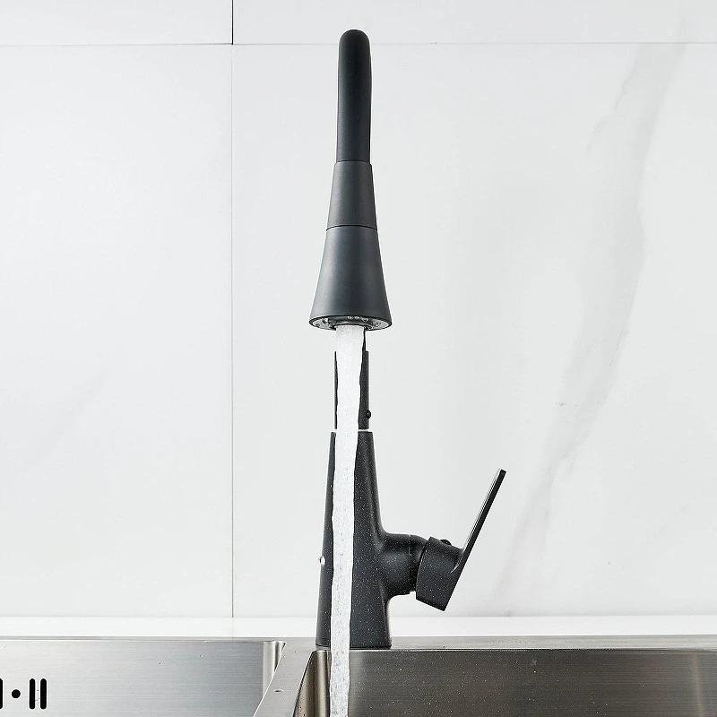 Смеситель для кухни Raffine F313H-3 цвет Черный