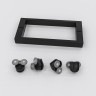 Душевая дверь RGW Classic CL-14B 120 32091412-14 профиль Черный стекло прозрачное