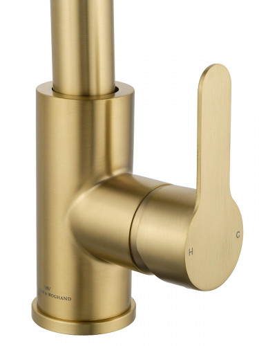 Смеситель для кухни Wonzon & Woghand WW-121E201L-BG цвет Брашированное золото