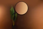 Зеркало Silver Mirrors Monaco 77 LED-00002770 с подсветкой Черное с бесконтактным выключателем и диммером стекло