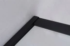 Душевой уголок Niagara Nova 80х80 NG-6888-08 BLACK профиль Черный стекло прозрачное