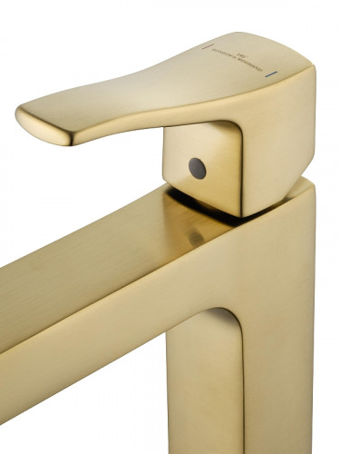 Смеситель для раковины Wonzon &amp; Woghand Flex WW-88019072-BG цвет Брашированное золото