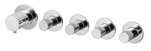 Смеситель для душа Remer X Style N98D4P цвет Хром