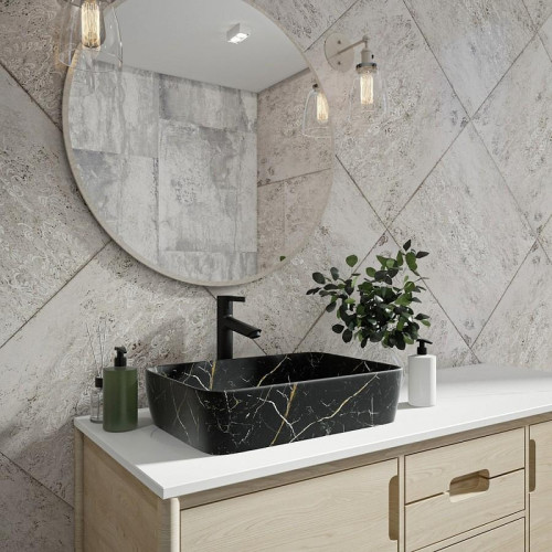 Раковина-чаша Maretti Umbria 47,5 UM13NS03-560MR цвет Черный мрамор