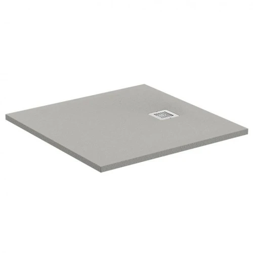 Душевой поддон из искусственного камня Ideal Standard Ultraflat S 80х80 K8214FS цвет Concrete grey / Серый