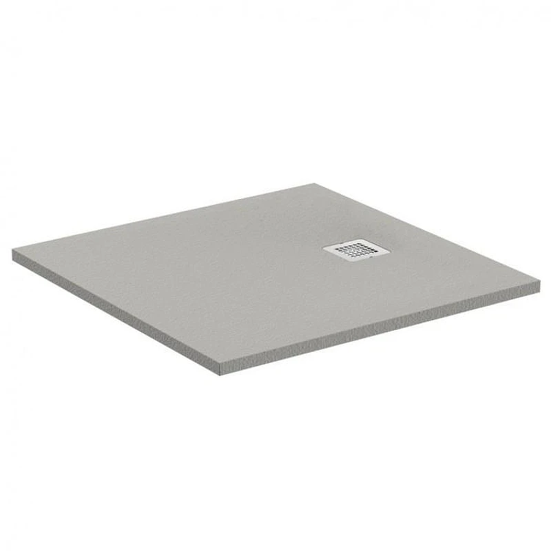 Душевой поддон из искусственного камня Ideal Standard Ultraflat S 80х80 K8214FS цвет Concrete grey / Серый