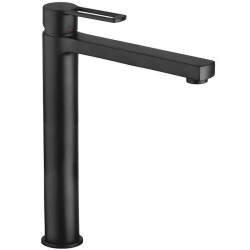 Смеситель для раковины Paffoni Ringo RIN081KNO Черный матовый латунь