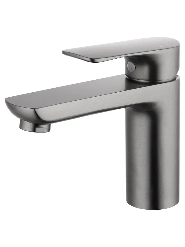Смеситель для раковины Wonzon & Woghand WW-A40732-BGG цвет Темный графит
