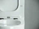 Унитаз компакт Ceramicanova Metropol CN4001-B без бачка и с сиденьем Микролифт фарфор напольный