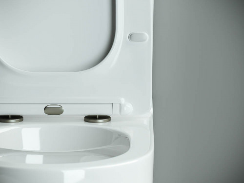 Унитаз компакт Ceramicanova Metropol CN4001-B без бачка и с сиденьем Микролифт фарфор напольный