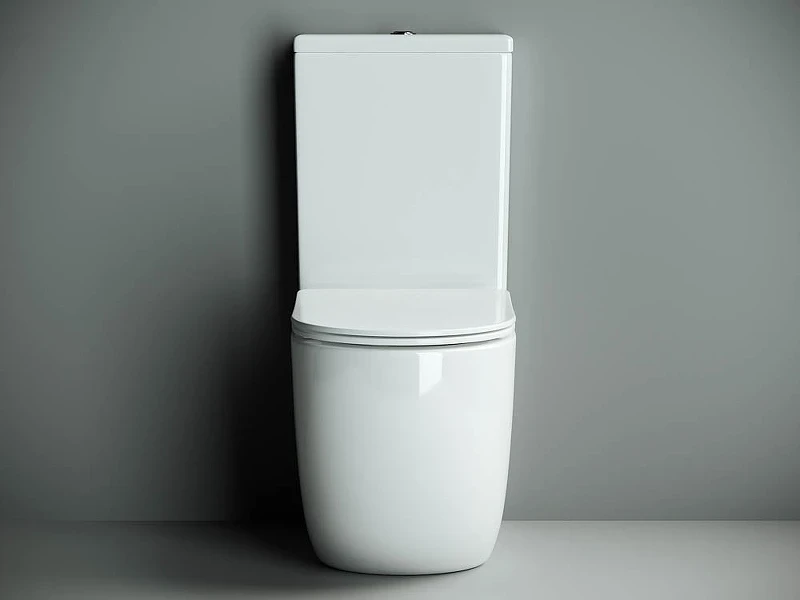 Унитаз компакт Ceramicanova Metropol CN4001-B без бачка и с сиденьем Микролифт фарфор напольный
