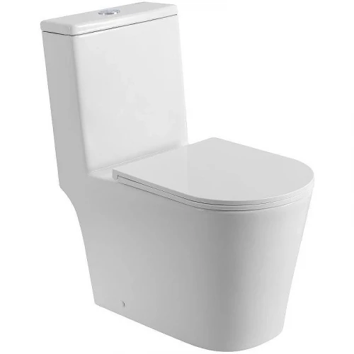 Унитаз моноблок BelBagno Tre-Tor BB673CP-MN-TOR/SC с сиденьем Микролифт