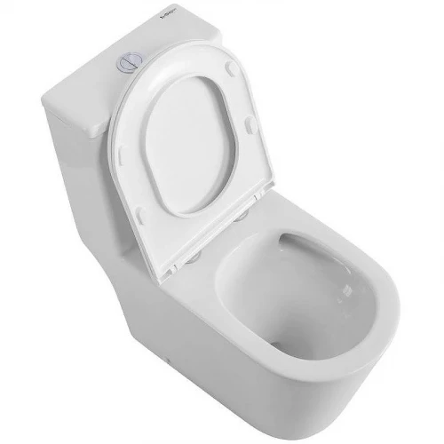 Унитаз моноблок BelBagno Tre-Tor BB673CP-MN-TOR/SC с сиденьем Микролифт