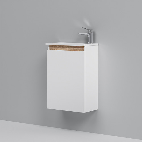 Тумба под раковину AM.PM X-Joy 45 M85AFHX0451WG подвесная Белый глянец МДФ / ЛДСП