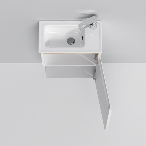 Тумба под раковину AM.PM X-Joy 45 M85AFHX0451WG подвесная Белый глянец МДФ / ЛДСП