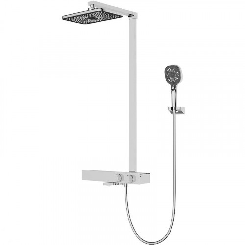 Душевая система Vincea Inspire VSFS-3I13TCH с термостатом Хром латунь на стену