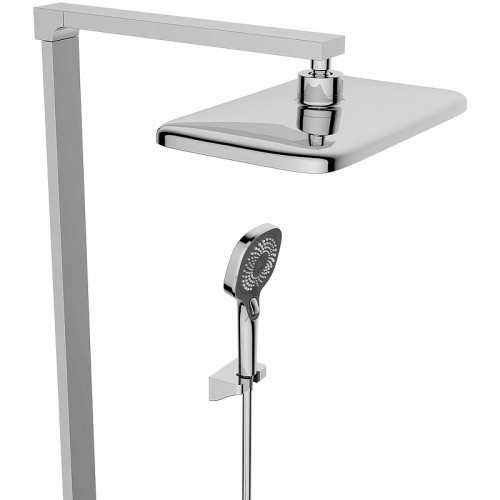 Душевая система Vincea Inspire VSFS-3I13TCH с термостатом Хром латунь на стену
