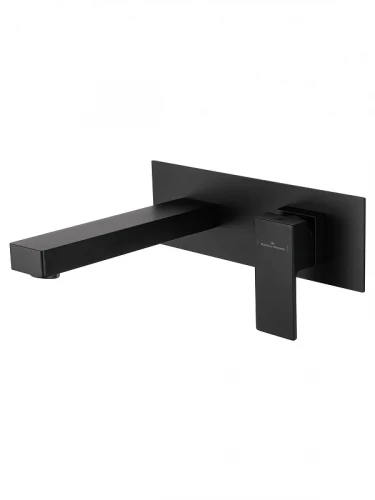 Смеситель для раковины Wonzon & Woghand Cube WW-88869016-MB цвет Черный матовый