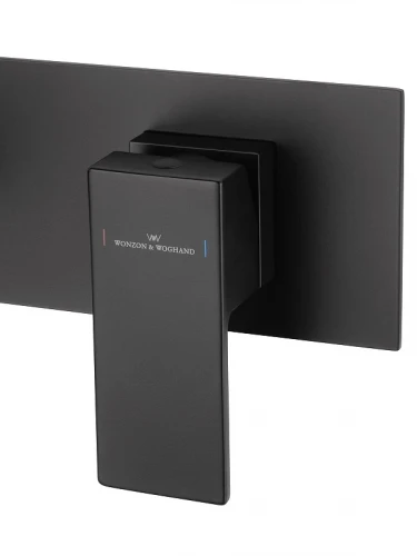 Смеситель для раковины Wonzon & Woghand Cube WW-88869016-MB цвет Черный матовый
