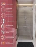 Душевая дверь Cezares Lux 100 LUX-B-FS-11-100-C-CR профиль Хром стекло прозрачное